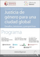 Jornadas Justicia de género para una ciudad global